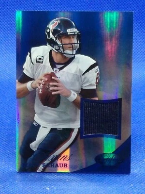2012 Certified Mirror Blue Materials #36 Matt Schaub Jersey ***36/49*** - Image 1 of 2