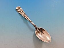Raphael by Alvin Sterling Silver Demitasse Spoon 4 1/8" Floral Figural Woman