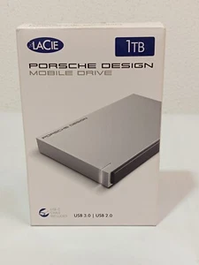 LACIE Porsche Design Mobile Drive extern Festplatte 1 TB HDD 2,5 Zoll _0.35_6 - Bild 1 von 14