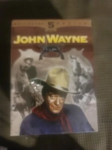 John Wayne Movies VHS 5 Pack Collector Series By Goodtimes Home Video Sealed  - Picture 1 of 5
