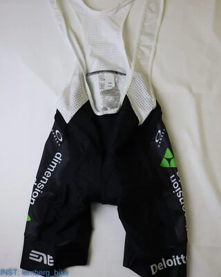 Dimension Data Team Oakley Black cycling bib shorts woman size XL - Image 1 of 4