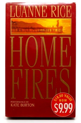 Книга аудио кассета Luanne Rice Home Fires Kate Burton 2 кассеты сокращенные - Изображение 1 из 2