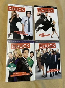 Chuck Season 1 Unsealed, (3, 4, and 5 - 3 Sealed)- DVD- - Picture 1 of 3