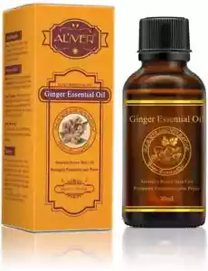 Aliver Ginger Essential Oil 30ml Spa Massage Natural Skin Care Therapy - Picture 1 of 4