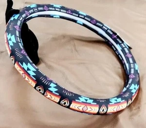 Southwest Style Truck Steering Wheel Cover-Black - Picture 1 of 1