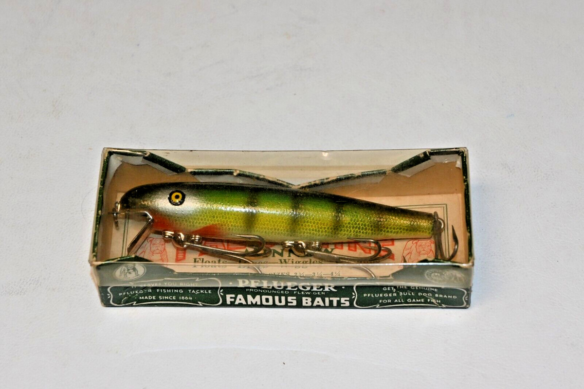 Pflüger Original Vintage Crankbait Vintage Fishing Lures for Pflüger Original Vintage Crankbait Vintage Fishing Lures for