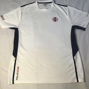 Polo Ralph Lauren Shirt Polo Sports Sz XL (18-20) Youth Performance White  - Picture 1 of 8