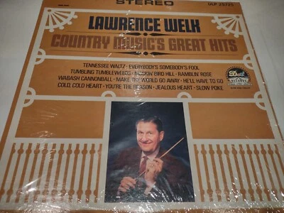 Lawrence Welk Country Music's Greatest Hits G+-VG Orig. 1966 Dot  STEREO Vinyl - Image 1 of 4