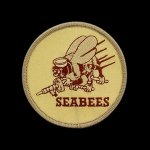 USN SEABEES (DESERT) HAT PATCH CAP ROCKER LOGO VETERAN USN USS GIFT VETERAN WOW - Picture 1 of 24