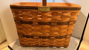 SEHR SELTEN Longaberger J.W. Sammlung 1987 Edition Brot & Milchkorb - Bild 1 von 6