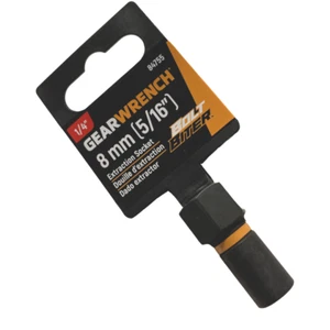 GearWrench 1/4" Drive Bolt Biter 8mm Impact Extraction Socket 84755 - Picture 1 of 1