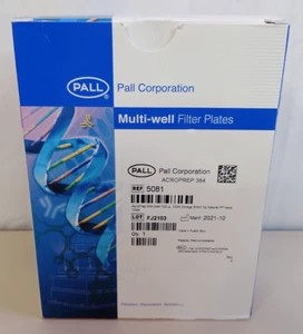 PALL AcroPrep 384 Multi-Well Filter Plates 100µL 100K Omega Short Tip Natural PP - Picture 1 of 3