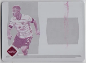 2022 National Treasures FIFA World Cup Soccer Joshua Kimmich Printing Plate 1/1 - Picture 1 of 2