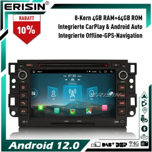 64GB Android 13 DAB+ DVD Autoradio GPS Navi CarPlay Chevrolet Aveo Captiva Epica - Bild 1 von 22