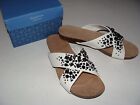 Simply Vera Wang Elly White Stones Sandals Size 8 NEW Shoes Women's $64.99 