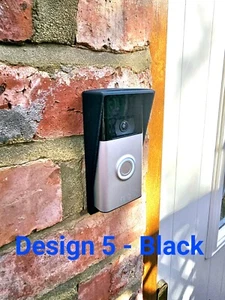 Slide-On Rain Weather Cover Housing for Ring Video Doorbell 2/3/4 - Picture 1 of 25