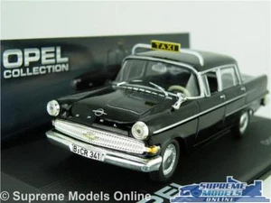 OPEL KAPITAN PII TAXI MODEL CAR 1:43 SCALE BLACK IXO COLLECTION 1959-1964 K8 - Picture 1 of 5
