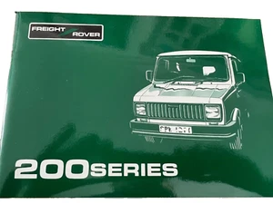 LEYLAND SHERPA 200 OWNERS INSTRUCTION MANUAL - Picture 1 of 4
