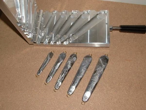 Saltwater Spoon -8 mold 1,2,3,4,6oz CNC Aluminum Casting Jigging - Picture 1 of 4