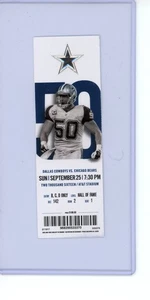 2016 Dallas Cowboys Ticket 09/25 DAK Prescott 1st NFL Touchdown PSA POP 3 - Bild 1 von 4