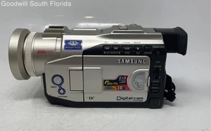 Samsung SCD86 Dark Gray Silver 400x Zoom Digital Camcorder Not Tested - Picture 1 of 7