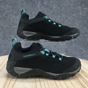 Merrell Shoes Womens 8.5 Yokota 2 E-Mesh Hiking Sneakers Black Lace Up J84582 - Picture 1 of 20
