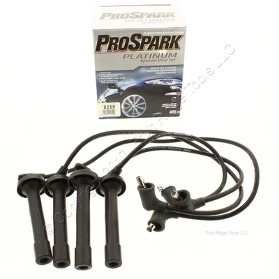 Juego de encendido de cables de bujía ProSpark Platinum 9250 para 92-95 Civic 1,5 L I4 Foto 1 de 4