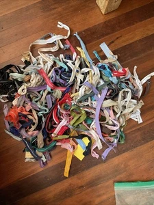 Huge Lot Of Metal Zippers 200+ Pieces 3” - 24” Every Imaginable Color - Picture 1 of 5