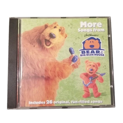 More Songs From Bear & The Big Blue House Kids CD 2002 Jim Henson Disney Channel - Image 1 of 4