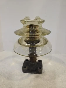 Vintage Clear Pyrex TM REG Insulator Glass Power Electricity Antique Rare - Picture 1 of 14