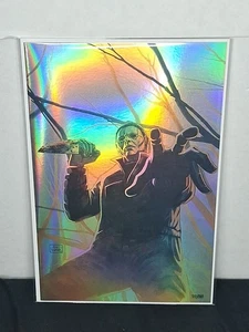 LIMITED T0 25 MICHAEL MYERS HALLOWEEN JOHN CARPENTER BEN VAZQUEZ FOIL COVER - Picture 1 of 2
