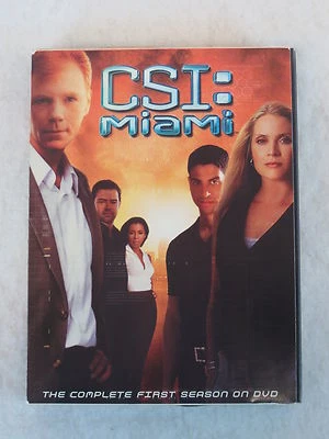 CSI: MIAMI THE COMPLETE FIRST SEASON ON DVD 7 DVDS Box Set Paramount 2002-03 - Image 1 of 4