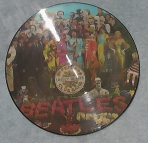 BEATLES, 12" Picture Disc, SGT PEPPERS LONELY HEARTS BAND ***LP ONLY*** - Picture 1 of 4