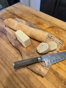 Einbeiniges Käsebrett, Brotbrett, Wurstwarenbrett, Baguettebrett - Bild 1 von 9