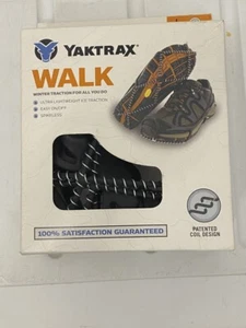 Yaktrax Walk Winter Traction for shoes Size Small - Picture 1 of 8