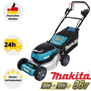 Makita Akku-Rasenmäher DLM462Z Rasenmähen Mähen Mulchen Sammeln 60L Schneiden - Bild 1 von 11