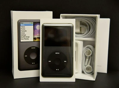 NEW Apple iPod Classic 6th Generation 80GB Black MP3 Player - MB147LL/A -Selead - Image 1 of 4
