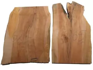 1x Apfelbaum Holz rustikales Holz Epoxid 65x32-41cm x 42-45mm - Bild 1 von 3