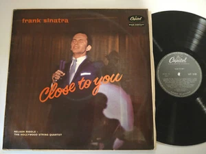 FRANK SINATRA LP CLOSE TO YOU 1957 CAPITOL LCT 6130 UK MONO EMI GREEN LABEL - Picture 1 of 4