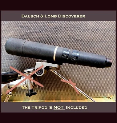 Bausch & Lomb 'Discoverer' Spotting / Birding Scope 15-60 Power Zoom - 60mm Lens - Image 1 of 4