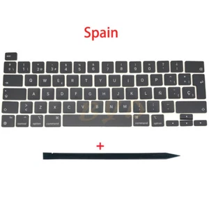 New Spain Keycaps For Macbook Pro Retina 13" M1 A2338 Key Cap Keyboard 2020 - Picture 1 of 4