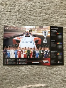 2007 CHAMP CAR Series 16 Drivers & 16 RACE CALENDAR SCHEDULE POSTER not Indy 500 - Picture 1 of 12