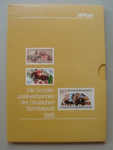 Postwertzeichen der Bundesrepublik Deutschland 1986 postfrisch komplett Luxus!! - Picture 1 of 1