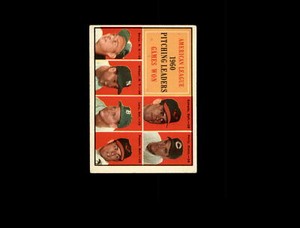 1961 Topps 48 AL Pitching LDR Estrada/Perry/Daley/Ditmar/Lary VG-EX #D977389