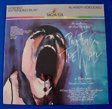 Pink Floyd THE WALL Laserdisc-1982 Original Rock Musical/ Bob Geldof/ Very Good