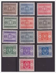 REGNO 1934 - SEGNATASSE SERIE NUOVA ** MNH - Bild 1 von 1