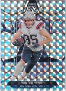2024 Panini Mosaic NFL No. 152 Hunter Henry Silver Mosaic Prizm - Bild 1 von 2