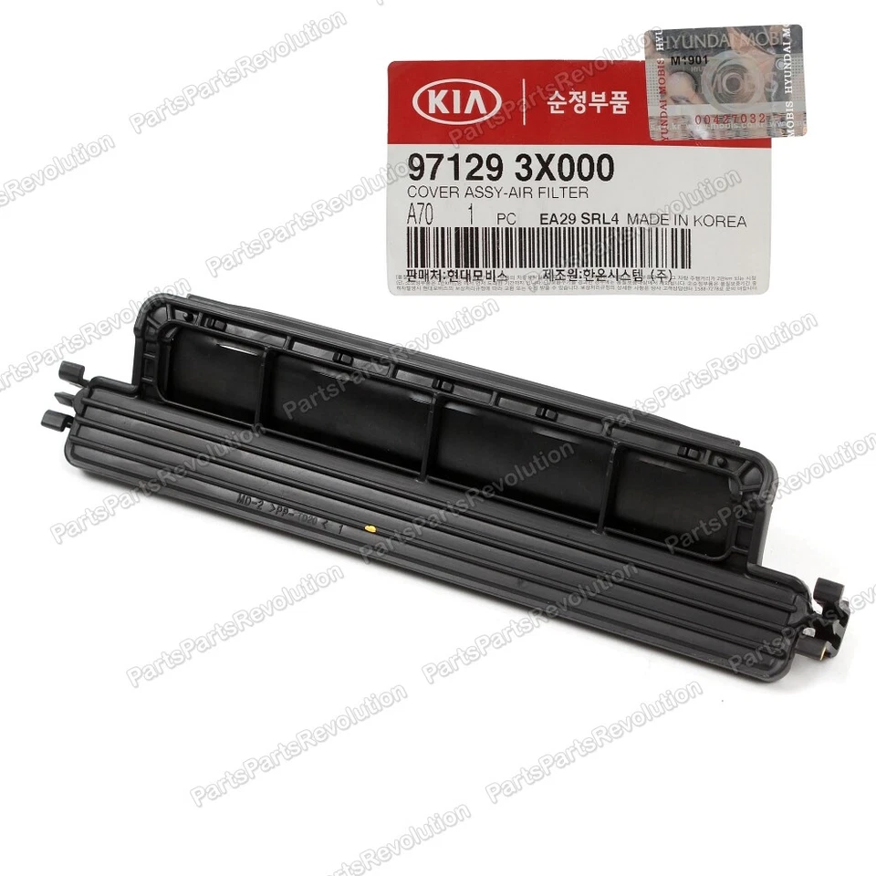 Cubierta de filtro 971293X000 para Hyundai Elantra GT Elantra Elantra Coupe 2011-2017 Foto 1 de 1