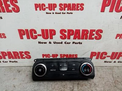 FORD FIESTA 2017-2020 Mk8 Heater A/C Control Switch Panel H1BT-19980-BF - Imagem 1 de 4