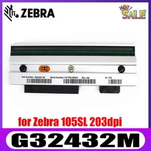 Zebra G32432M Testina di stampa termica 203 dpi per stampante termica etichette codici a barre 105SL - Foto 1 di 9